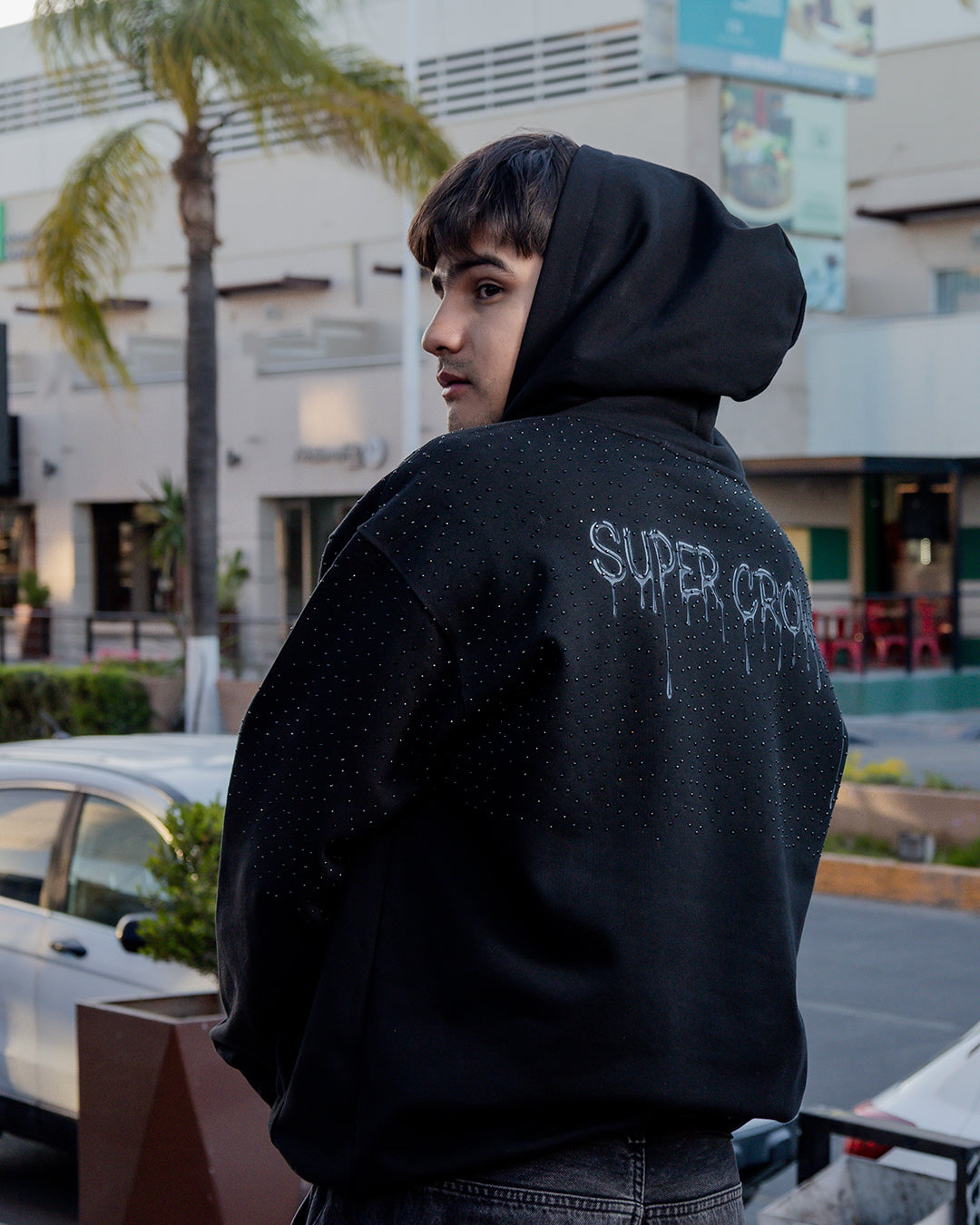 Black Diamond (con gorro) - Sudadera Super Crown