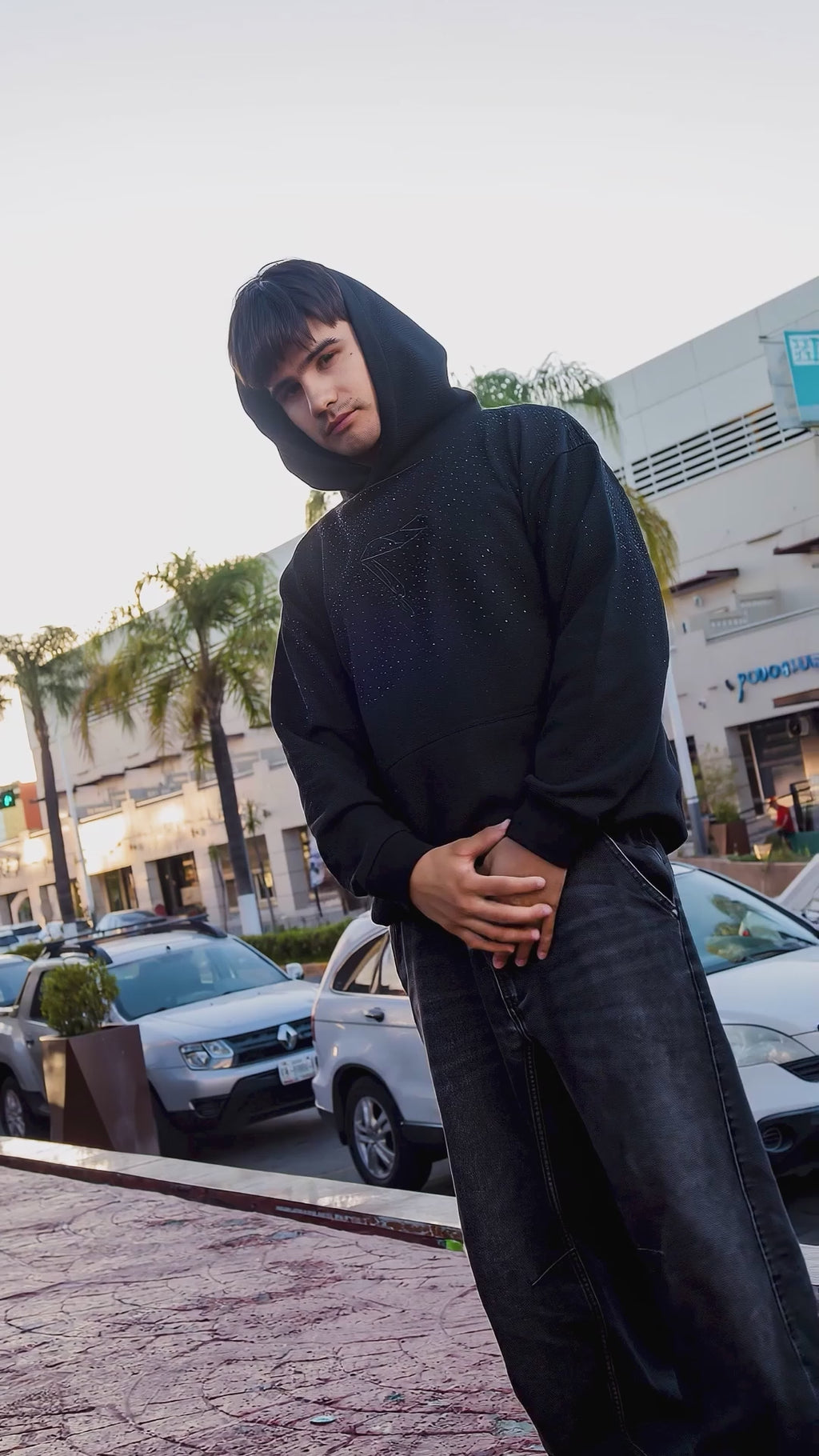 Black Diamond (con gorro) - Sudadera Super Crown